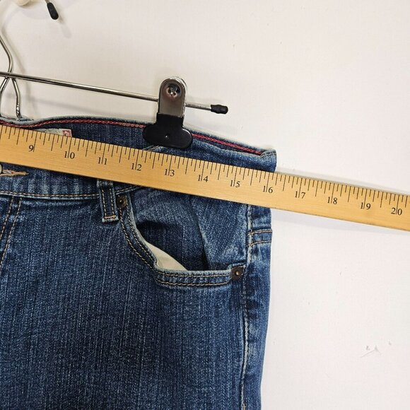 Levis Womens 550 Relaxed Fit Bootcut Jeans Size 12 Medium Blue Denim Casual - Picture 8 of 11